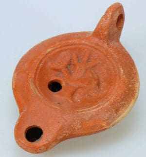 Romain - Lampe à huile (Dauphin) - 1er-3ème siècle