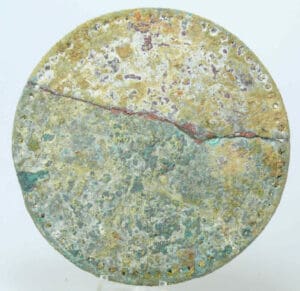 Romain - Miroir en bronze - 2ème-5ème siècle