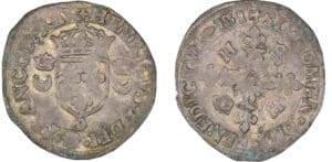 Henri II (1547-1559) - Douzain aux croissants - 1551 (Rennes)