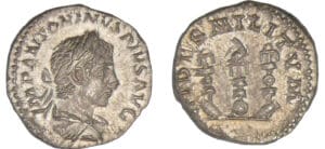 Elagabal - Denier (221-222, Rome)