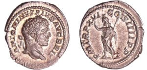 Caracalla - Denier (212, Rome) - Sérapis