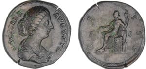 Faustine jeune - Sesterce (161-175, Rome) - Cérès