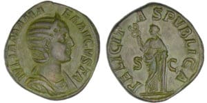 Julia Mamée - Sesterce (228, Rome)