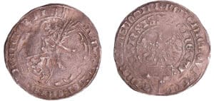 Pays-Bas - Est Frise - Geldre (Guelders) - Eduard - Double lion heaumé