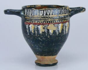 Grande Grèce - Italie - Skyphos en terre cuite - 4ème siècle av. J.-C.