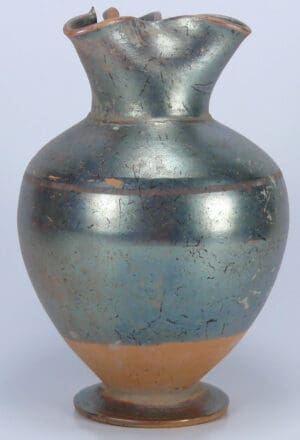 Grande Grèce - Italie - Oenoché en terre cuite - 4ème siècle av. J.-C.