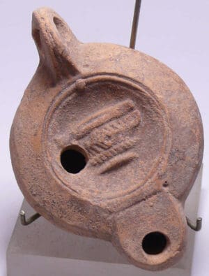 Romain - Lampe à huile (cratère) - 200 / 500 ap. J.-C.