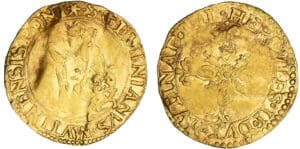 Italie - Modène - Ercole II d'Este (1534-1559) - Scudo d'oro