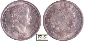 Napoléon 1er (1804-1814) - 2 francs revers empire 1811 A (Paris)