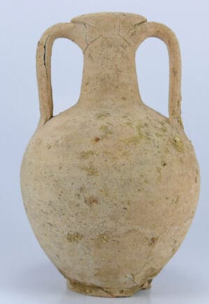 Romain - Cruche amphore en terre cuite - 3ème-5ème siècle