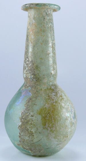 Romain - Vase en verre irisé - 3ème-5ème siècle