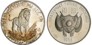 Niger - 10 francs 1968