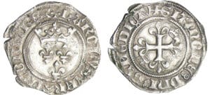 Charles VI (1380-1422) - Gros florette - 3ème émission - Paris