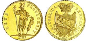 Suisse - Canton de Bern - Demi-Duplone - 1797