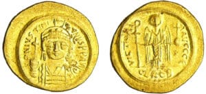 Justinien 1er - Solidus (527-563, Constantinople)