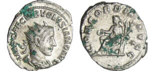 Volusien - Antoninien (251, Milan) - La Concorde