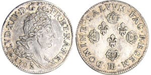 Louis XIV (1643-1715) - 10 sols aux 4 couronnes - 1702 BB (Strasbourg)