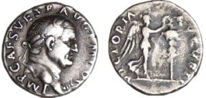Vespasien - Denier (72, Rome) - La Victoire