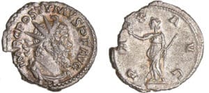 Postume - Antoninien (265-268, Cologne) - La Paix