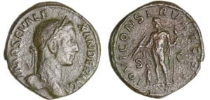 Alexandre Sévère - Sesterce(231, Rome) - Jupiter