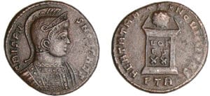 Crispus - Nummus (321, Lyon)