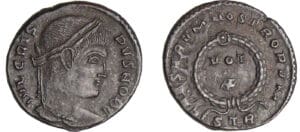 Crispus - Nummus (323-324, Treves)