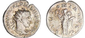 Philippe 1er - Antoninien (245, Rome) - La Victoire