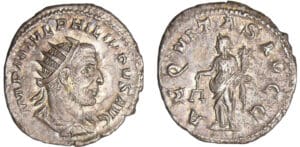 Philippe 1er - Antoninien (245-247, Rome) - L'Equité