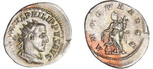 Philippe 1er - Antoninien (245-247, Rome) - L'Abondance