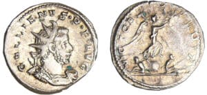 Gallien - Antoninien (257-258, Lyon) - La Victoire