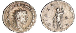 Volusien - Antoninien (Milan, 253) - La Valeur