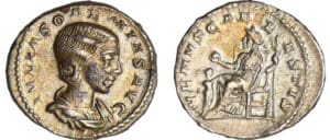 Julia Soémias - Denier (220, Rome) - Vénus