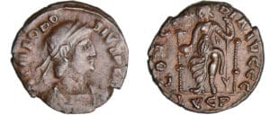 Théodose 1er - Maiorina pecunia (392-395, Lyon)