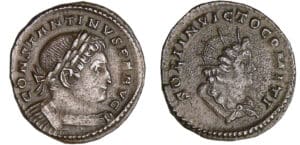 Constantin 1er - Follis (310-312, Trèves) - Le Soleil