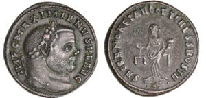 Maximien Hercule - Follis (Trèves)