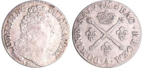 Louis XIV (1643-1715) - 20 sols aux insignes 1708 A (Paris)