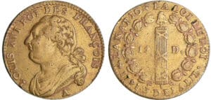 Constitution (1791-1792) - 12 deniers type FRANCOIS 1791 A (Paris)