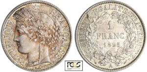 Troisième république (1871-1940) - 1 franc Cérès 1895 A (Paris)