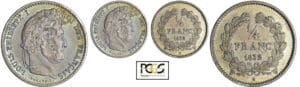 Louis-Philippe Ier (1830-1848) - 1/4 de franc 1832 W (Lille)