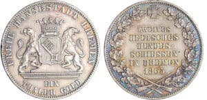 Allemagne - Bremen - Gedenkaler 1865 B
