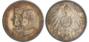 Allemagne - Sachsen - Friedrich August III (1904-1918) - 2 mark 1909 E