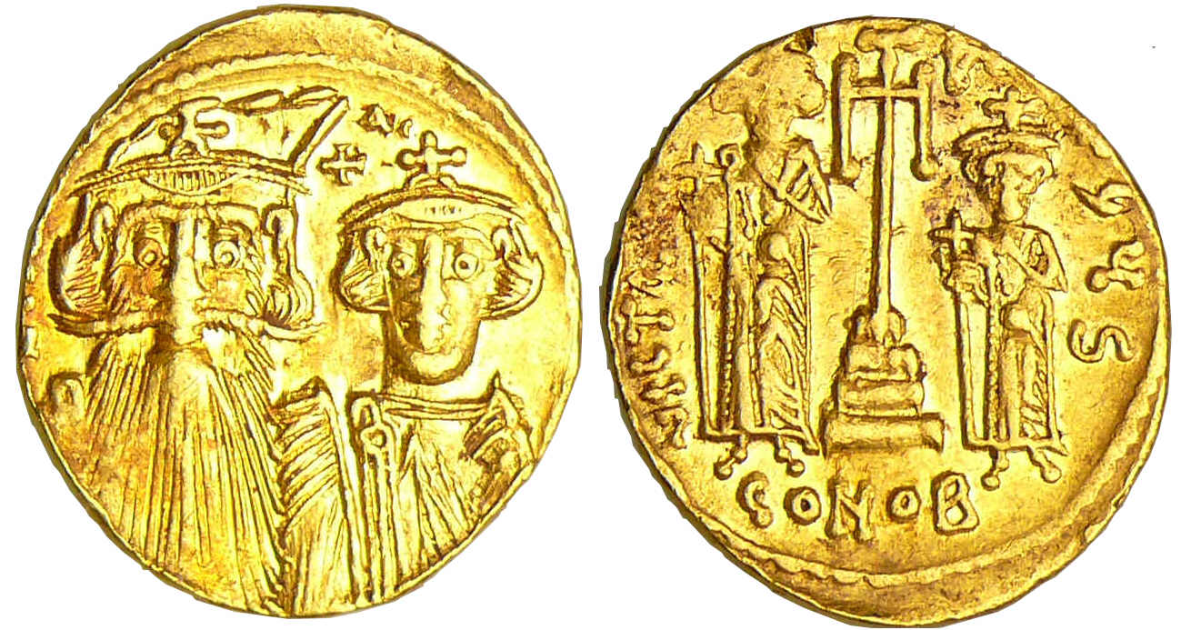 Constans II - Solidus (641-668, Constantinople) Constans II - Solidus (641-668, Constantinople)