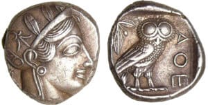 Attique - Athènes - Tétradrachme (350-306 av. J.-C.)