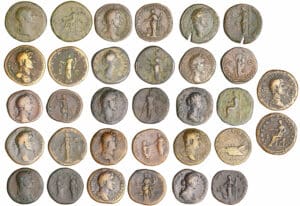 Lot de 16 sesterces