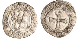 Bretagne - François II - Blanc d'argent à la targe (Rennes)