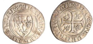 Charles VI (1380-1422) - Blanc guénar - Maçon