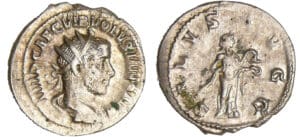 Volusien - Antoninien (252, Milan) - La Santé