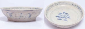 Vietnam - Dynastie Ming - Assiette - Provenant de l'épave du Hoï An. XVème siècle