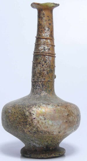 Romain - Grand vase en verre irisée - 100-200 ap. J.-C.
