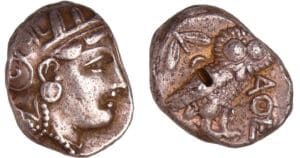 Attique - Athènes - Tétradrachme (350-295 av. J.-C.)